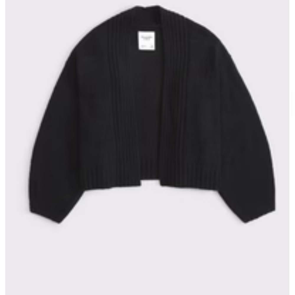 Abercrombie & Fitch Barrel Sleeve Non-Closure Cardigan